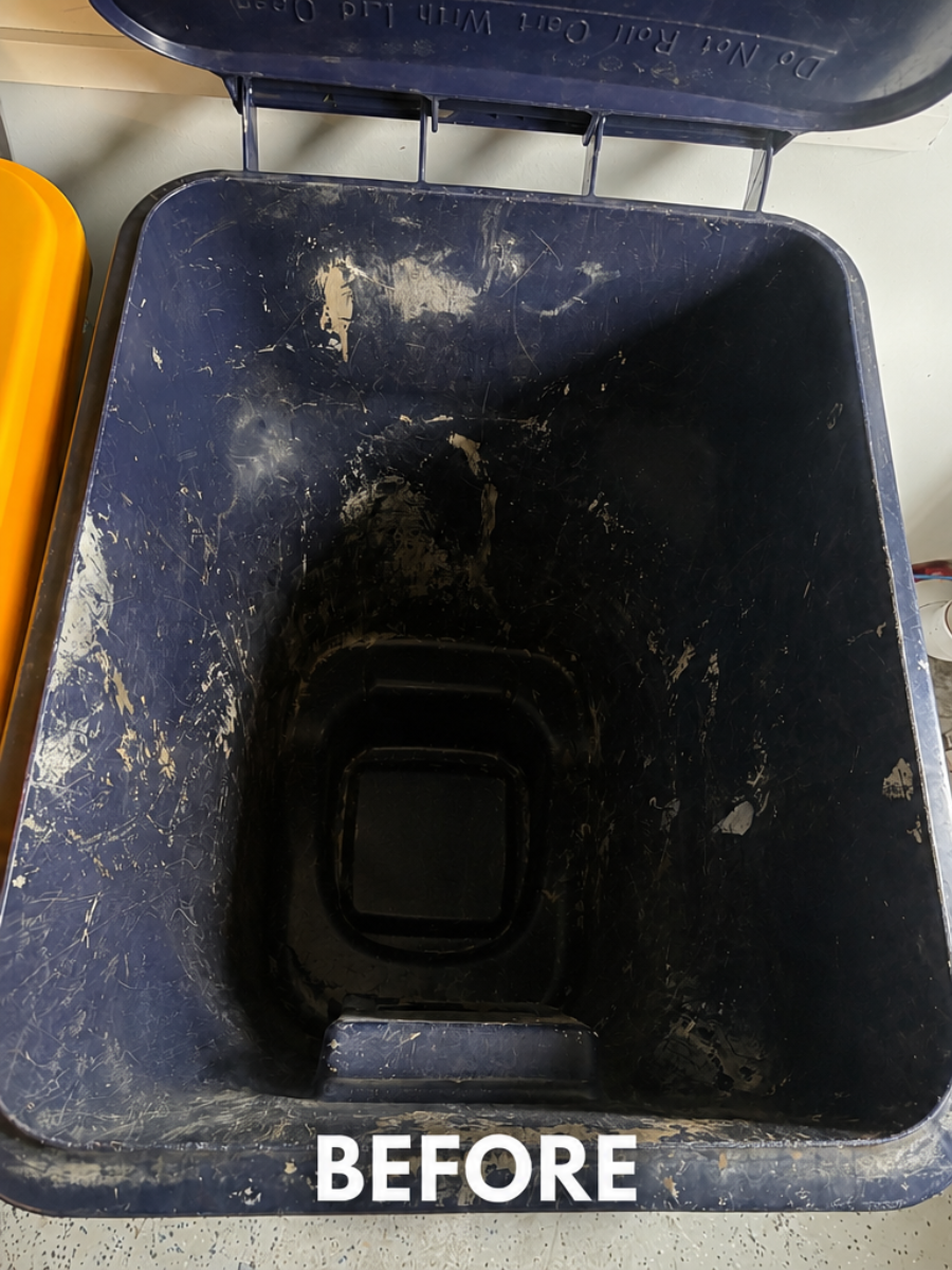 Before cleaning